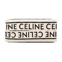将图像加载到图库查看器中,CELINE Kabataís Tote Bag White/Black196762EG8 Cotton Size Large