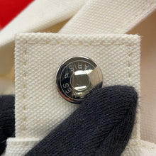 Load image into Gallery viewer, HERMES Adada Mother's Bag Bougainvillier/White/Gray Canvas