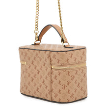 Load image into Gallery viewer, JIMMY CHOO 2WAY vanity bag Beige Leather