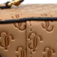 Load image into Gallery viewer, JIMMY CHOO 2WAY vanity bag Beige Leather