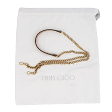 Load image into Gallery viewer, JIMMY CHOO 2WAY vanity bag Beige Leather