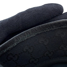 将图像加载到图库查看器中,GUCCI GG Canvas bucket hat Size Size S (22.4") Black576587 Polyester68% Cotton16% Nylon16% Leather