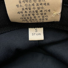 Load image into Gallery viewer, GUCCI GG Canvas bucket hat Size Size S (22.4") Black576587 Polyester68% Cotton16% Nylon16% Leather