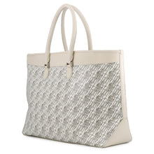 将图像加载到图库查看器中,Berluti Toile Malbeuf Tote Bag White PVC Leather Size XL