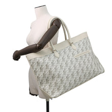 将图像加载到图库查看器中,Berluti Toile Malbeuf Tote Bag White PVC Leather Size XL