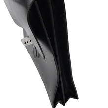 将图像加载到图库查看器中,HERMES Sac A Depeches Black Box Calf Leather Size 41