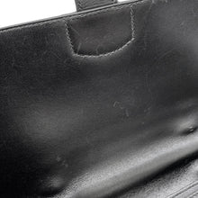 将图像加载到图库查看器中,HERMES Sac A Depeches Black Box Calf Leather Size 41