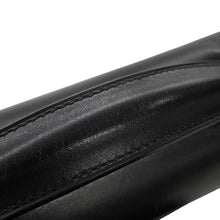 将图像加载到图库查看器中,HERMES Sac A Depeches Black Box Calf Leather Size 41