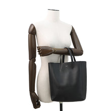 将图像加载到图库查看器中,CELINE Vertical Cabas Tote Black176183 Leather Size Small