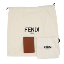 Load image into Gallery viewer, FENDI Clutch Bag Brown7AS378 Leather