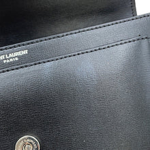 Load image into Gallery viewer, SAINT LAURENT PARIS Sunset ChainShoulder Black442906 Leather Size Medium