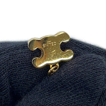 Load image into Gallery viewer, CELINE Triomphe Rhinestone Necklace Gold460GB6BZI Metal Rhinestone