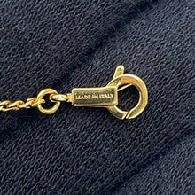 Load image into Gallery viewer, CELINE Triomphe Rhinestone Necklace Gold460GB6BZI Metal Rhinestone