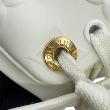 将图像加载到图库查看器中,LOUIS VUITTON Time Out Line Sneakers White/Brown1AAP6C Calf Leather Size 35.5