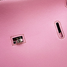 将图像加载到图库查看器中,HERMES Jypsiere Uno Pink Swift Leather Size 28
