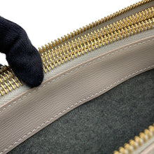 Load image into Gallery viewer, CELINE Trio Shoulder Bag Gray171453 Leather Size Large