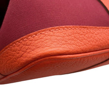 Load image into Gallery viewer, HERMES Garden Party Rouge Grenat/Orange Poppy Toile H Negonda Leather Size TPM