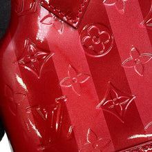 Load image into Gallery viewer, LOUIS VUITTON Alma VernisRayures Pomme D'amour RayuresM91593 Monogram Vernis Leather Size BB