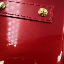 Load image into Gallery viewer, LOUIS VUITTON Alma VernisRayures Pomme D'amour RayuresM91593 Monogram Vernis Leather Size BB