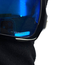 将图像加载到图库查看器中,CHANEL Square Shape Blue Light Cut Grass BlackA71520 Plastic Size 56□17 140