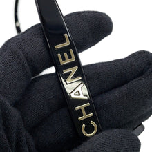 将图像加载到图库查看器中,CHANEL Square Shape Blue Light Cut Grass BlackA71520 Plastic Size 56□17 140