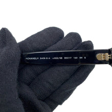 将图像加载到图库查看器中,CHANEL Square Shape Blue Light Cut Grass BlackA71520 Plastic Size 56□17 140