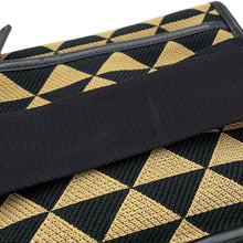 将图像加载到图库查看器中,PRADA Symbol Embroidery Shoulder Bag Beige/Black2VD034 Canvas Leather