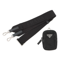 将图像加载到图库查看器中,PRADA Re-Nylon Shoulder Bag Black2VH113 Nylon Leather