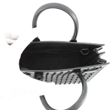 Load image into Gallery viewer, SAINT LAURENT PARIS Studded 2way Handbag Black Leather Size Nano