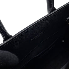 Load image into Gallery viewer, SAINT LAURENT PARIS Studded 2way Handbag Black Leather Size Nano