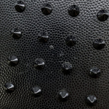 Load image into Gallery viewer, SAINT LAURENT PARIS Studded 2way Handbag Black Leather Size Nano