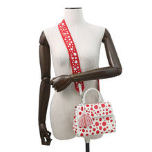 将图像加载到图库查看器中,LOUIS VUITTON LVxYK Cluny Blanc/RougeM21722 Epi Leather Infinity Dots Size MINI