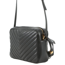 Load image into Gallery viewer, SAINT LAURENT PARIS Roux camera bag Black520534 Leather