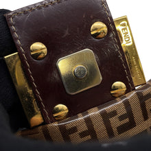 Load image into Gallery viewer, FENDI Mamma bucket Brown Patent Leather