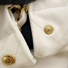Load image into Gallery viewer, CHANEL CHANEL22 WhiteAS3260 Calf Leather Size Small