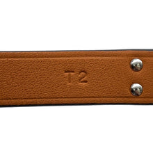 将图像加载到图库查看器中,HERMES Mini Kelly Double Tour Bracelet Size T2 Argent Chevre Shamqila