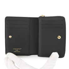 Load image into Gallery viewer, LOUIS VUITTON Portefeuille Lou NoirM81599 Lamb Leather/Monogram・Pattern