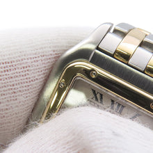 将图像加载到图库查看器中,CARTIER PANTHERE SM 2 Row W22mm × H30mm Stainless Steel K18YG Ivory DialW25029B6