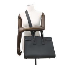 Load image into Gallery viewer, SAINT LAURENT PARIS Sac de Jules Black441571 Calf Leather Size Large