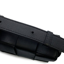 Load image into Gallery viewer, Bottega Veneta Maxi INTRECCIATO Cassette Shoulder Bag Black578004 Lambskin