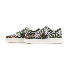 将图像加载到图库查看器中,JIMMY CHOO HAWAII Flower Pattern Low-Cut Sneakers MulticolorJ00013404535 Nylon Size 35