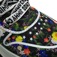 Load image into Gallery viewer, JIMMY CHOO HAWAII Flower Pattern Low-Cut Sneakers MulticolorJ00013404535 Nylon Size 35