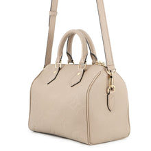 将图像加载到图库查看器中,LOUIS VUITTON Speedy Bandouliere TourterelleM59273 Monogram Empreinte Leather Size 25