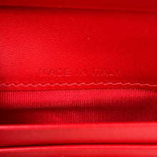 将图像加载到图库查看器中,Christian Louboutin Paloma Bifold Wallet Long Clothes Black/Red3195086 Leather/Rubber