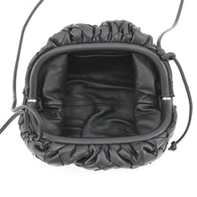 Load image into Gallery viewer, Bottega Veneta The Pouch INTRECCIATO Shoulder Bag Black585852 Lambskin Size Mini