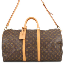 Load image into Gallery viewer, LOUIS VUITTON Keepall Bandouliere BrownM41414 Monogram Size 55