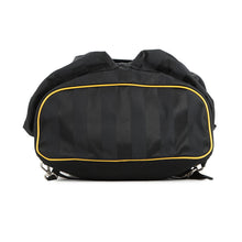 将图像加载到图库查看器中,FENDI Strike Pecan Backpack Black/Yellow7VZ056 Nylon Leather Size Large