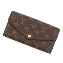 Load image into Gallery viewer, LOUIS VUITTON Portefeuille Sarah FuchsiaM62234 Monogram