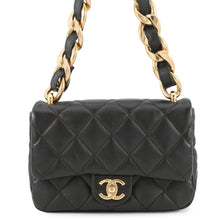 Load image into Gallery viewer, CHANEL Matelasse Small Flap Bag BlackAS3214 Lambskin