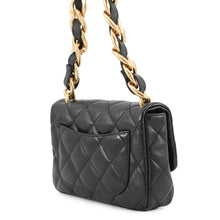 Load image into Gallery viewer, CHANEL Matelasse Small Flap Bag BlackAS3214 Lambskin